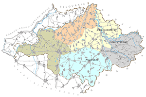 Szabolcs-Szatmár-Bereg Megye térkép